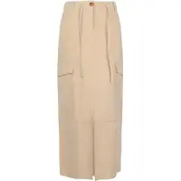 Another Label Imane Skirt Semolina Größe: M | Midiröcke Outlet | Damen