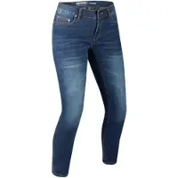 Bering Damen Hose Trust Slim Blau Gewaschen Größe T6