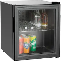 Bartscher Glastürkühlschrank 46 46L D Ed-Gitterablage 5 Temperaturstufen