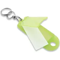 Combicraft Aufklappbare Schlüsseletiketten in Hellgrün 60x22 mm- Packung mit 100 Stück