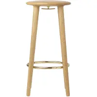 UMAGE - The Socialite Barhocker H 77,5 cm, Eiche