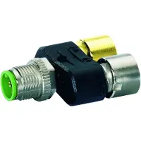 Murr Elektronik Murrelektronik T-Stück Slim Line M12 Stecker 5 polig / 2x M12 Buchse 4 polig