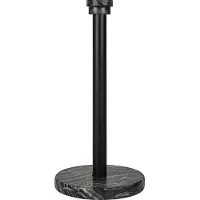 Mette Ditmer - MARBLE kitchen roll holder - Black / Grey