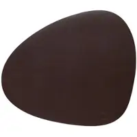 Lind DNA Tischset Curve L Serene Dark Hazel (4er-Set)-37 x 44 cm