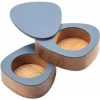 Lind DNA Peffer- und Salzset Curve Salt & Pepper Nupo Baby Blue (2er-Set)