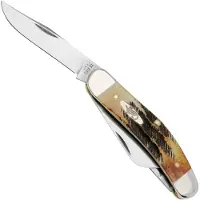 Case Knives Case Sowbelly 65313 Case 6.5 BoneStag TB6.5339 Stainless Steel Taschenmesser, Tony Bose Design
