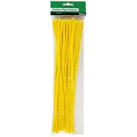 Creativ Company Chenille Gelb 30cm, 50Stk.