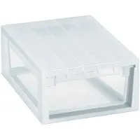 Terry Store-Age Light Drawer M, Aufbewahrungsbox, Transparent, Rechteckig, Einfarbig, Universal, Transparent