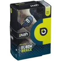 Push Sports Ellenbogenbandage grau one size