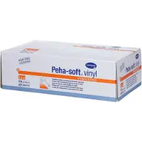 Peha-soft Vinyl Unt.Handschuhe unste.puderfrei L 100 St Handschuhe