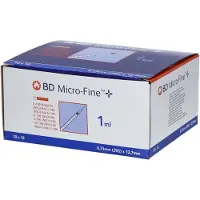 BD Micro-fine Insulinspritze 1 Ml U100 12,7 Mm 100 St
