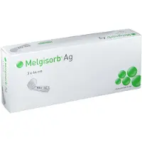 Molnlycke Health Care Melgisorb Ag Verband 3x44 cm 10 St