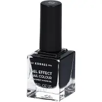 Korres Sweet Almond Nail Colour Black 11 ml Nagellack