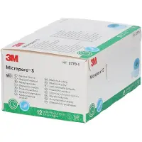 3M Micropore S Silikonrollenpflaster 2,5 cmx5 m