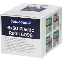 Medi GmbH & Co. KG Salvequick Plastic Finger Bandage Refill 6096 6x30 St Verband