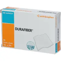 Durafiber Wundauflage 5x5cm steril 10 Stk St Verband