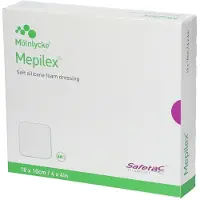 Mesoft 10x10 cm Schaumverband 5 St Verband