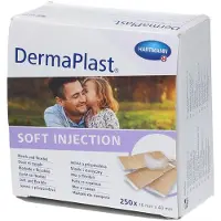 Dermaplast Soft Injection Pflasterstrips 16x40 mm 250 St Pflaster
