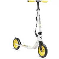 S'Cool Cityroller klappbar & höhenverstellbar – S'COOL flaX 8.4 - White/Yellow – Kinderroller in White/Yellow – Scooter, Kinderroller, klappbar