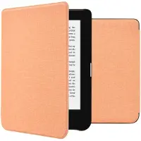 IMoshion Canvas Sleepcover Klapphülle für das Kobo Clara 2E / Tolino Shine 4 - Peach