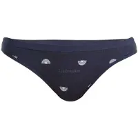 Icebreaker Damen Unterhosen slipf. Da Merino Siren Bikini Shine AOP