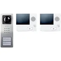 Siedle Türsprechanlage mit Kamera CVB 850-2 E/W Video-Set Basic, Edelstahl
