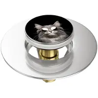 Sanilo Pop Up Waschbeckenstöpsel Cool Cat