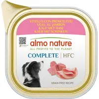 Almo Nature HFC Complete Kalb mit Huhn und Schinken Hunde-Nassfutter (150 g)