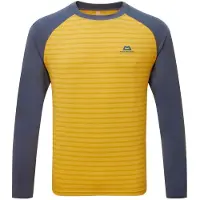 Mountain Equipment Redline LS Tee acid stripe/denim - Größe S 007392