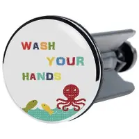Sanilo Waschbeckenstöpsel Wash your hands