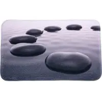 Sanilo Badteppich Black Stones 70 x 110 cm