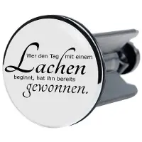 Sanilo Waschbeckenstöpsel Lachen