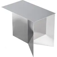 HAY Beistelltisch Slit Mirror High Gloss Rechteckig L49,3 x B27,5 x H35,5 cm