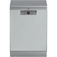 Beko b300 BDFN26430X, Freistehend, Standardgröße (60 cm), Edelstahl, Edelstahl, Tasten, LED
