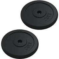 vidaXL Hantelscheibe 40 kg Gusseisen