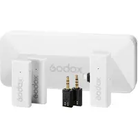 Godox MoveLink Mini Lightning Kit 2 2,4 GHz 1 Empfänger und 2 Transmitter weiss (Neuheit)