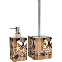 Sanilo Bad-Accessoire-Set »Maritime«, Beige, Rechteckig