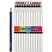 Creativ Company Buntstifte dunkelblau Jumbo Set 12 Stück - Premium dreieckig