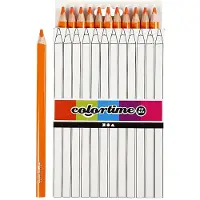Creativ Company Jumbo Buntstifte orange - 12 Stück Premium dreieckig