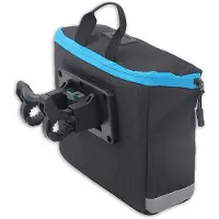 Lynx Lenkertasche 4 Liter "JOSHUA" schwarz Clip On Halter