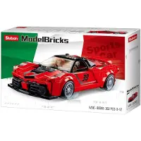 Sluban Modelbricks Rennwagen 262 Stücke