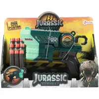 Toi-Toys Jurassic Revival Pistole Dino mit Schaumstoffpfeilen