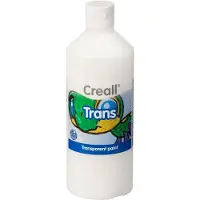 Creall - Fensterfarbe Creme Transweiß 500 ml | 1 Flasche