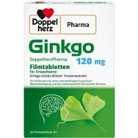 Doppelherz Ginkgo Doppelherzpharma 120 mg Filmtabletten 30 St