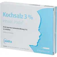 Pädia GmbH Kochsalz 3% Inhalat Ampullen 20x4 ml Inhalationsampullen