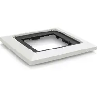 Lechuza Pflanzenroller 13415, für innen, aus Kunststoff, weiß, 41 x 41 cm, bis 50 kg
