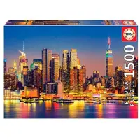 Big Buy Cooking - Manhattan bei Nacht 1500 Teile Puzzle