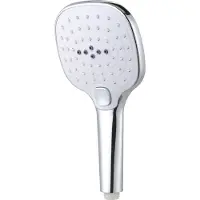 Big Buy Cooking Duschkopf EDM 01332 ABS Cuadrado Cromado 12 x 3,1 x 24,5 cm