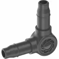 Gardena 4.6 Mm Ellbogen 20 Einheiten Silber Silber One Size