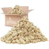 Grillas Anzünder 3 kg Kaminanzünder Holzwolle Grillanzünder Holz Feueranzünder